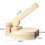 Wooden Tortilla Paste Press Manual Dumpling Presser, Pizza Maker, Round Baking Tool 4
