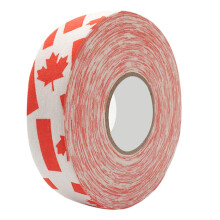 Hockey Stick Tapes 2.5cm X 25m Protective Tape For Hockey, Badminton Pole Pads, Red Maple Leaves
