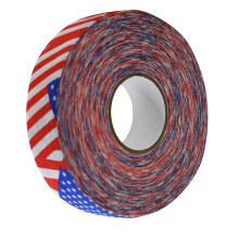 Ice Hockey Cloth Tape 2.5 Cm X 25 M, Breathable Nonslip Tape, Protective Wrap, Red Flag Color