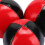 3 STÜCKE Rot Schwarz PU Leder High-End Tragbare 14
