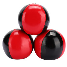 3 STÜCKE Rot Schwarz PU Leder High-End Tragbare