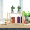 desktop ablageorganizer büro bücherablage rack holz display 11