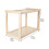 desktop ablageorganizer büro bücherablage rack holz display 2