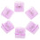 6er-pack wand-harnpadhalter transparent für und außen 9