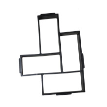 DIY Walk Path Maker Stone Molding, Reusable Concrete Paving Molding Rectangle For Outdoor Courtyard Yard