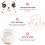 2Pcs Exfoliating Bathing Gloves For Skin Cleaning 8