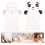 2Pcs Exfoliating Bathing Gloves For Skin Cleaning 6
