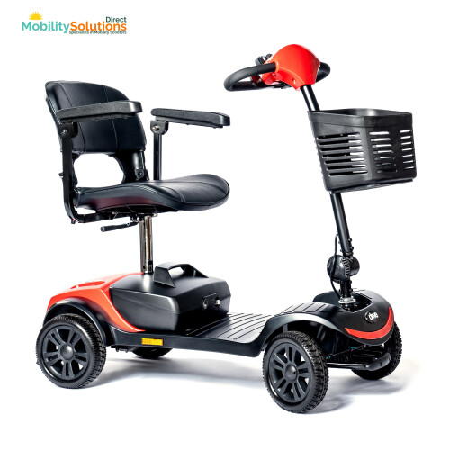 Drive Livewell Pavement 4mph Mobility Scooter Red