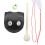 2 sets vis percussie, tafeltempelblok, ontspanningscadeau 1