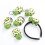 Schildpad brosjes grappig haarspeld decoratief 11