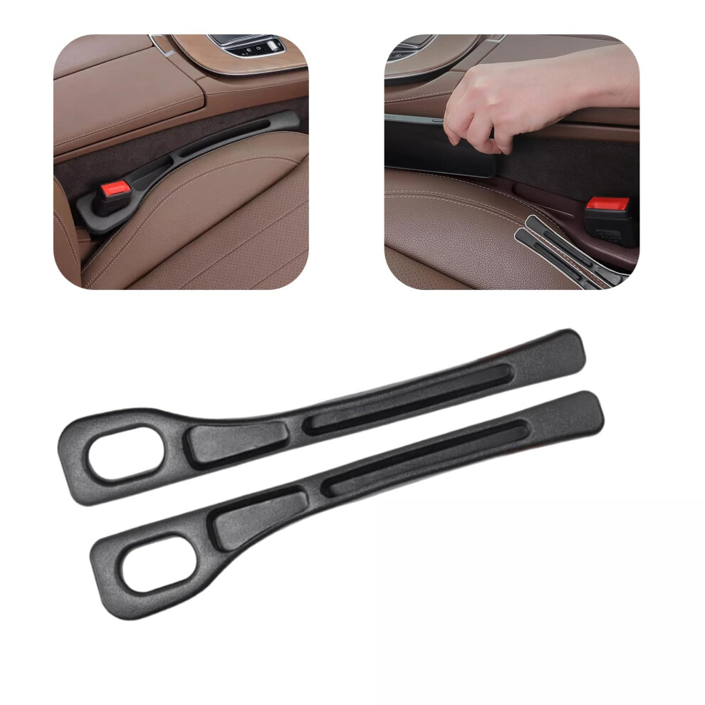 Car Seat Gap Fillers, 2Pcs Universal Gap Plugs For Between Seat And Console, Gap Filler Organizer Pads, Car Accessories 9354506977030