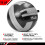 JFIT Wall Ball, 15 LB, Gray/Black 3