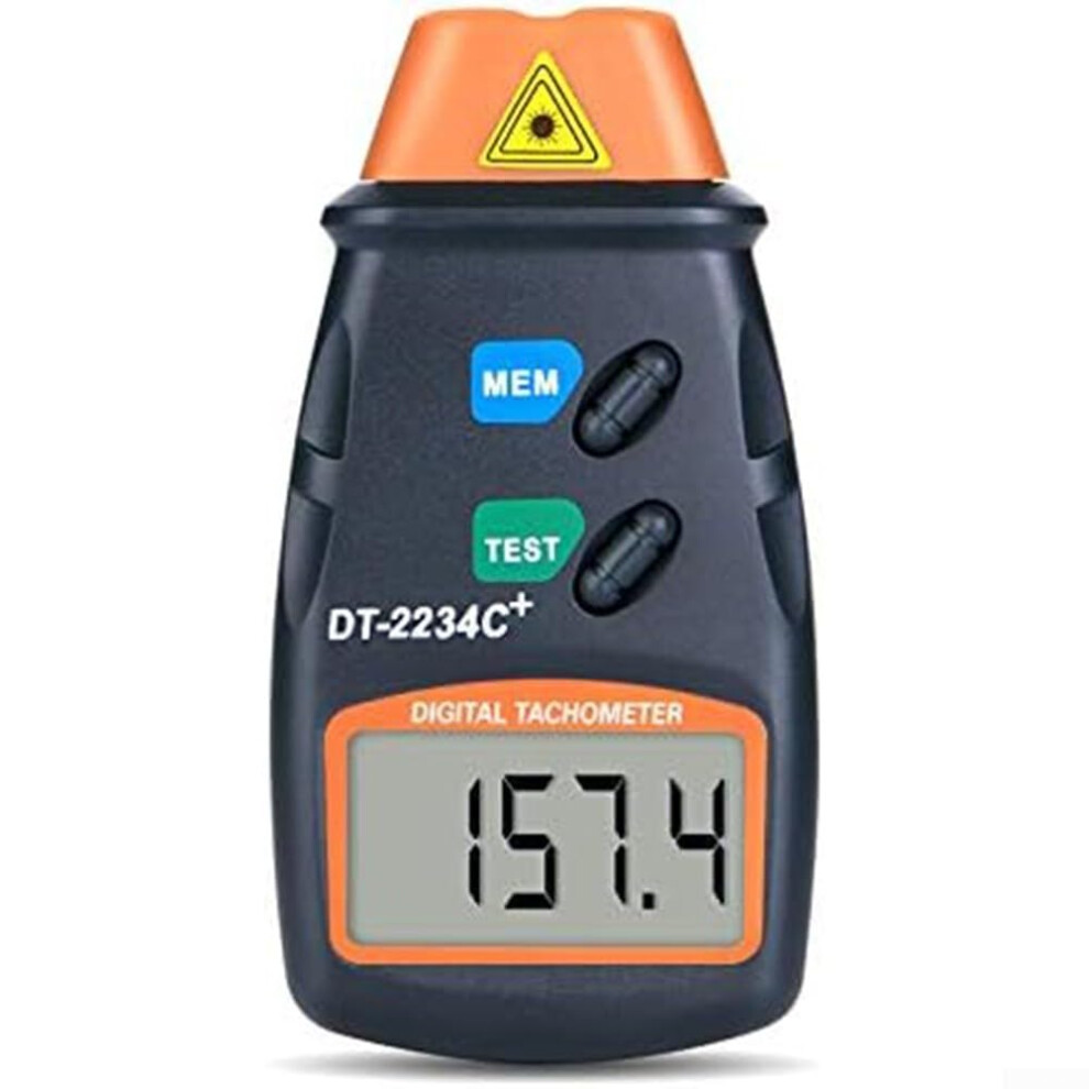 Digital Tachometer Non-Contact Photo Tachometer With Lcd Display Measuring Range 2.5 Rpm - 99999 Rpm 9393856027859