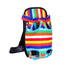 Premium Pet Travel Backpack For Small Cats And Dogs Ventilated Design Safety Strap Onecolor L