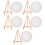 5Sets Kleine Easels Met Mini Doek Voor DIY 1