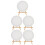 5Sets Kleine Easels Met Mini Doek Voor DIY 5