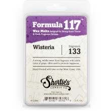Shortie's Candle Company Pure Wisteria Wax Melts ? Formel 117-1, stark duftender Riegel (85 g) ? Hergestellt mit atherischen und naturlichen ?len