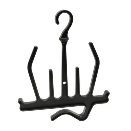 Rotatable Diving Suit Hanger High-Strength PP Black Wetsuit Drying Hanger Draining Bracket