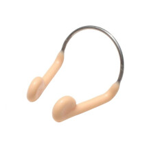 Nose Clips 4-Pack Swim Nose Plugs For Adults Metal Silicone Padded Tip Water-Resistant For Swimming Diving Snorkeling