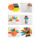 2 diy bastelset thanksgiving mit pappteller und geschenkbeutel 3