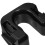 2Pièces Support Arrière Rack De Toit En Pe Noir Pour 8