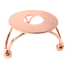 Decorative Wax Stove Rose Gold Iron 1pcs 3.07x3.07x1.69in
