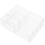 1pc transparent acrylic cosmetic organizer with 7 grids for storage 5