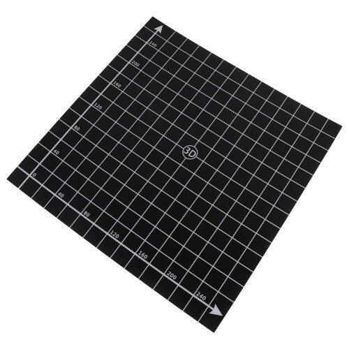 1 printerkleefplaat voor verwarmd bed, bouwblad 3d-printer