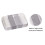 Zahari Home 4pc Modern Line Modern Bathroom Accessories Set Modern Soa 3