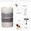 Zahari Home 4pc Modern Line Modern Bathroom Accessories Set Modern Soa 2