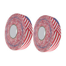 Hockey Tape 2 Rolls Anti-Skid Protective Grip Tape For Ice Hockey Rackets Elastic And Flexible For Grip And Decoration