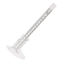 150mm Mini Caliper Portable Plastic Measuring Tool Dual Scale Metric Imperial For Precision Measurement