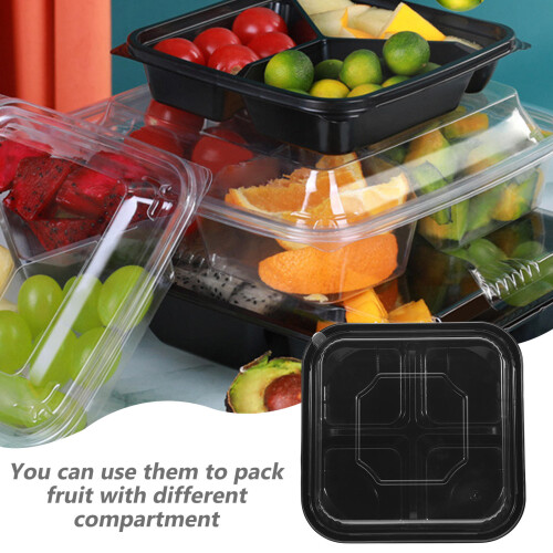 10 stk einweg quadratisch to go salatschale 1