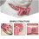 1Set Microvezel Hondenhalsband Roze Met Training 11