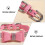 1Set Microvezel Hondenhalsband Roze Met Training 10