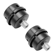 2 luftkompressor -filter metallgehäuse