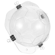 2Pcs Clear PP DIY 3D Football Candy Chocolate Cookie Molds for Baking