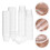 100Pcs Multi-Use White Plastic Beverage Cups for Parties 9