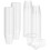 100Pcs Multi-Use White Plastic Beverage Cups for Parties 10