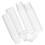 100Pcs Multi-Use White Plastic Beverage Cups for Parties 3