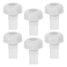 6 sets shower floor drain backflow preventer hose plug sealing ring
