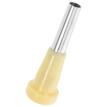 Metalen trompetmondstuk beige, geschikt voor beginners, oefenen en optreden