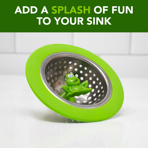 Joie MSC International Joie Ribbit Kitchen Sia da pia da cesta de cesta de 4,5 polegadas verde 2
