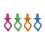 10 stuks siliconen bobbinclips naaimachine accessoires (roze) 3