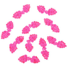 10St Rosé Cheongsam Knopen Met Duurzame Stof