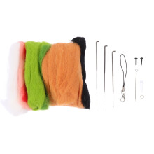 1Set Beginners Naaldvilten Kit Wolvilt Knutselpakket Voor Creatief DIY