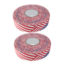 Hockey Tape 2 Rolls Cotton 25m x 2.5cm x 0.1cm For Ice Hockey Rackets