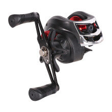 Baitcasting Reel, Adjustable Saltwater Reel, 7.2:1 Gear Ratio, Lightweight Catfish Trout Angler Gear