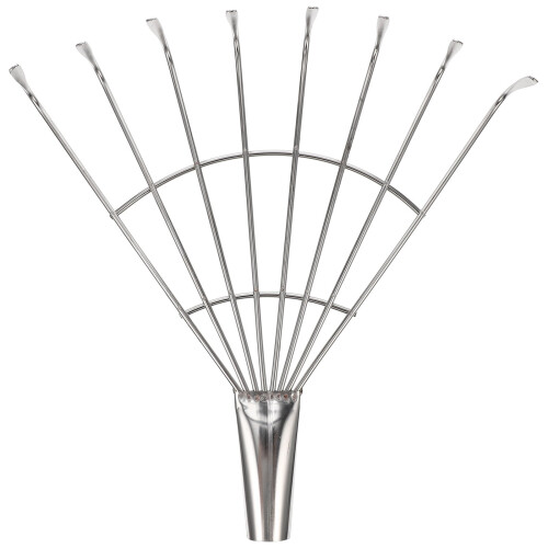 rechen für blätter, garten und , metall laubrechen