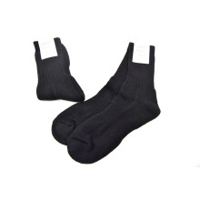 5 Pairs British Army Black Combat Socks New